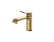 Смеситель для умывальника, Linea Brushed Gold, CETUS, CSLBGS553GY Смеситель для умывальника, Linea Brushed Gold, CETUS, CSLBGS553GY