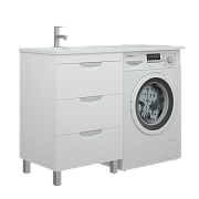 Тумба АЛИОТ 120 с местом под стир машину, K410962, CETUS