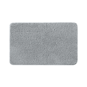 Коврик для ванной комнаты, 70x120, микрофибра, серый, IDDIS, BSQL02Mi12