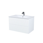 Тумба с умывальником, подвесная, 80 см, белый, Bild, IDDIS, BIL80W0i95K