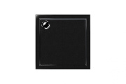 Акриловый душевой поддон Apart 1000*1000*140 Black, арт.:APP1000BL