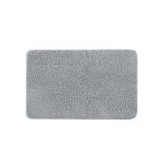 Коврик для ванной комнаты, 50x80, микрофибра, серый, IDDIS, BSQS02Mi12