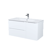 Тумба с умывальником, подвесная, 100 см, белая, Edifice, IDDIS, EDI10W1i95K Тумба с умывальником, подвесная, 100 см, белая, Edifice, IDDIS, EDI10W1i95K