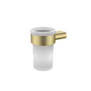 Стакан для зубных щеток, нержавеющая сталь, Petite, золото матовое, IDDIS, PETG0SGi45